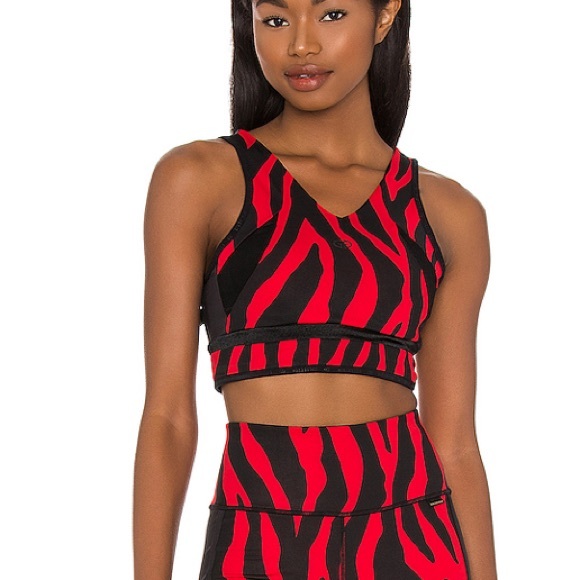 Talia Bra in Tiger Red